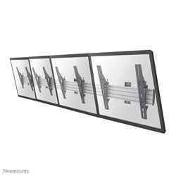 Soporte de pared Neomounts by Newstar Menuboard para cuatro pantallas de 32 "-55" / 65 "- Negro